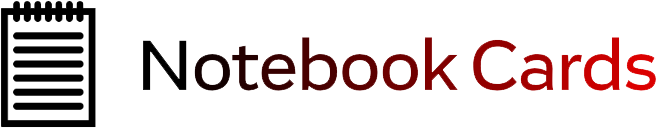 Notebook Cards