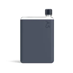 A5 Drink Bottle with Midnight Blue Sleeve Bundle