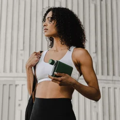 A6 Drink Bottle with Moss Green Sleeve Bundle