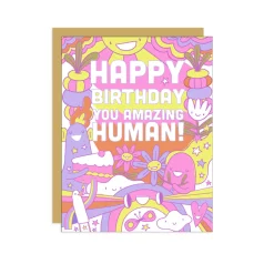 Amazing Human Greeting Card