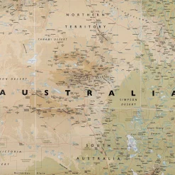 Australia Wall Map