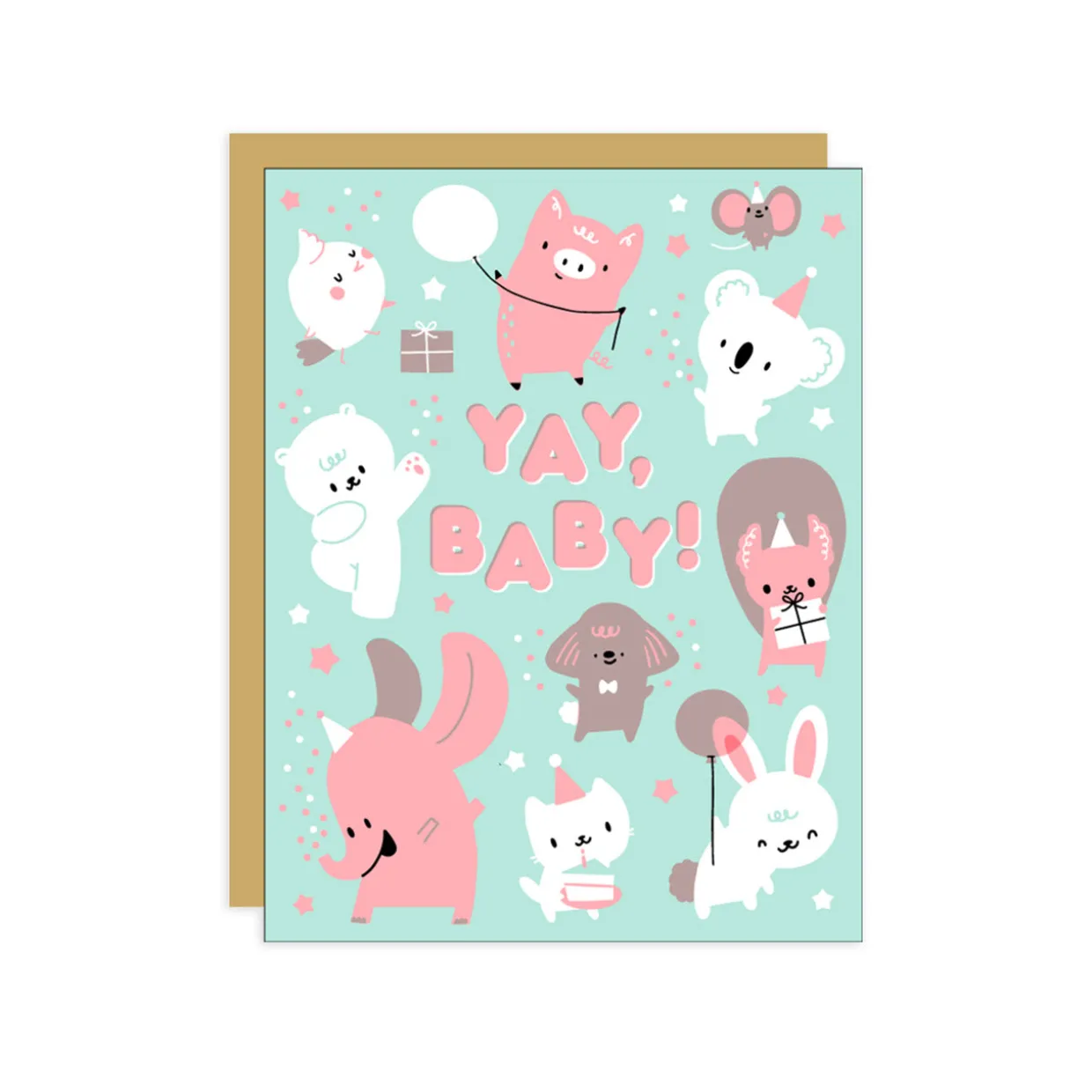 Baby Party Greeting Card