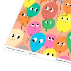 Balloons Wrapping Sheet