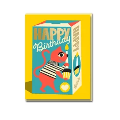 Birthday Box Greeting Card