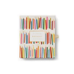 Birthday Candles Keepsake Card Box