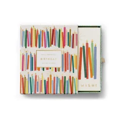 Birthday Candles Keepsake Card Box