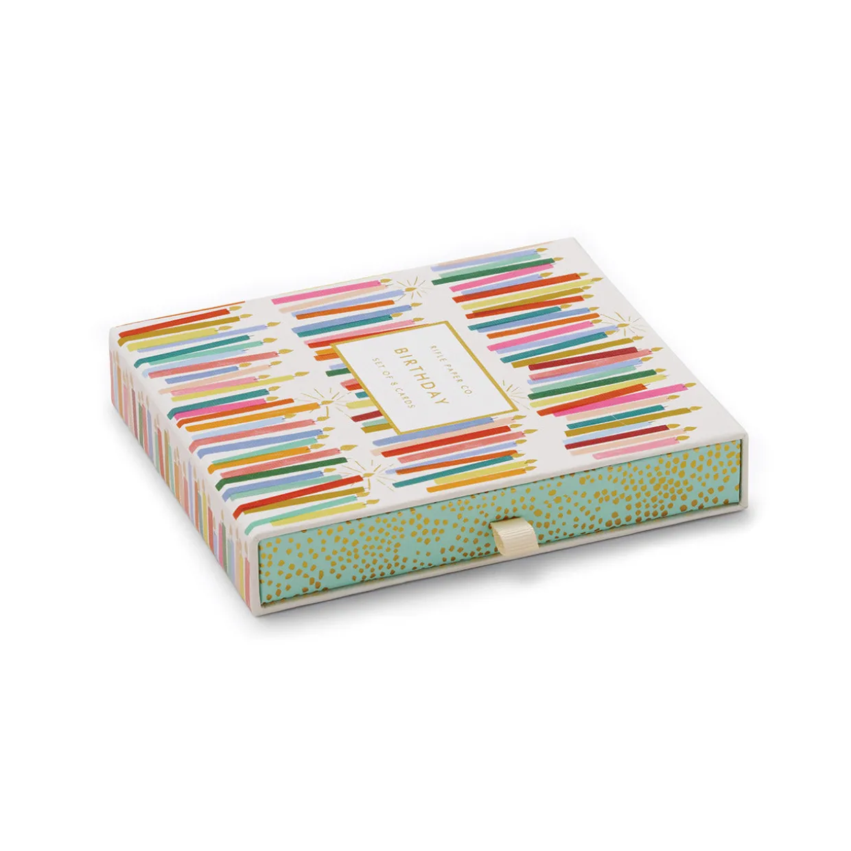 Birthday Candles Keepsake Card Box