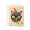 Birthday Cat Greeting Card