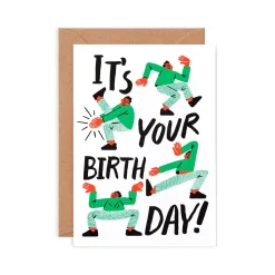Birthday Dance Greeting Card