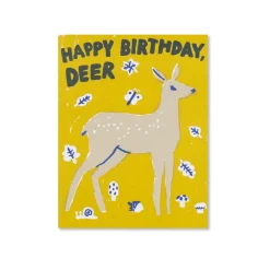 Birthday Deer Greeting Card
