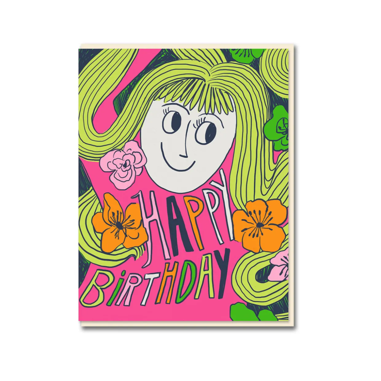 Birthday Girl Greeting Card