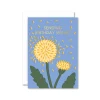 Birthday Wishes Dandelion Greeting Card