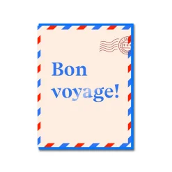 Bon Voyage Letter Greeting Card