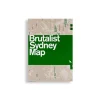 Brutalist Sydney Map
