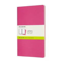 Cahier Large Notebook Set Plain Kinetic Pink