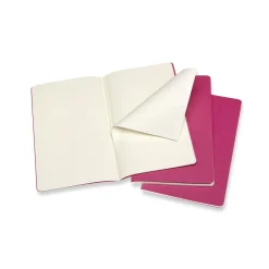 Cahier Large Notebook Set Plain Kinetic Pink