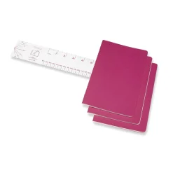 Cahier Large Notebook Set Plain Kinetic Pink