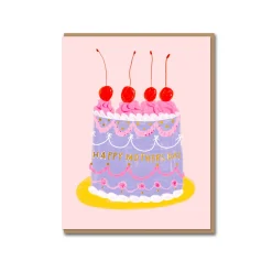 Cake For Mum Greeting Card