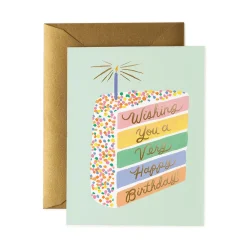Cake Slice Birthday Greeting Card