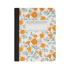 California Poppies Large Notebook