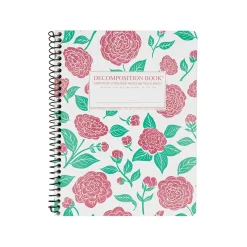 Camellias Large Spiral Notebook