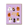 Canine Crew Birthday Card