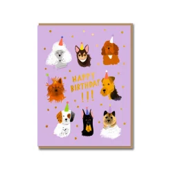 Canine Crew Birthday Card