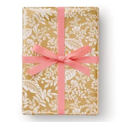 Canopy Gold Wrapping Paper