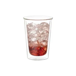 Cast Double Wall Cocktail Glass