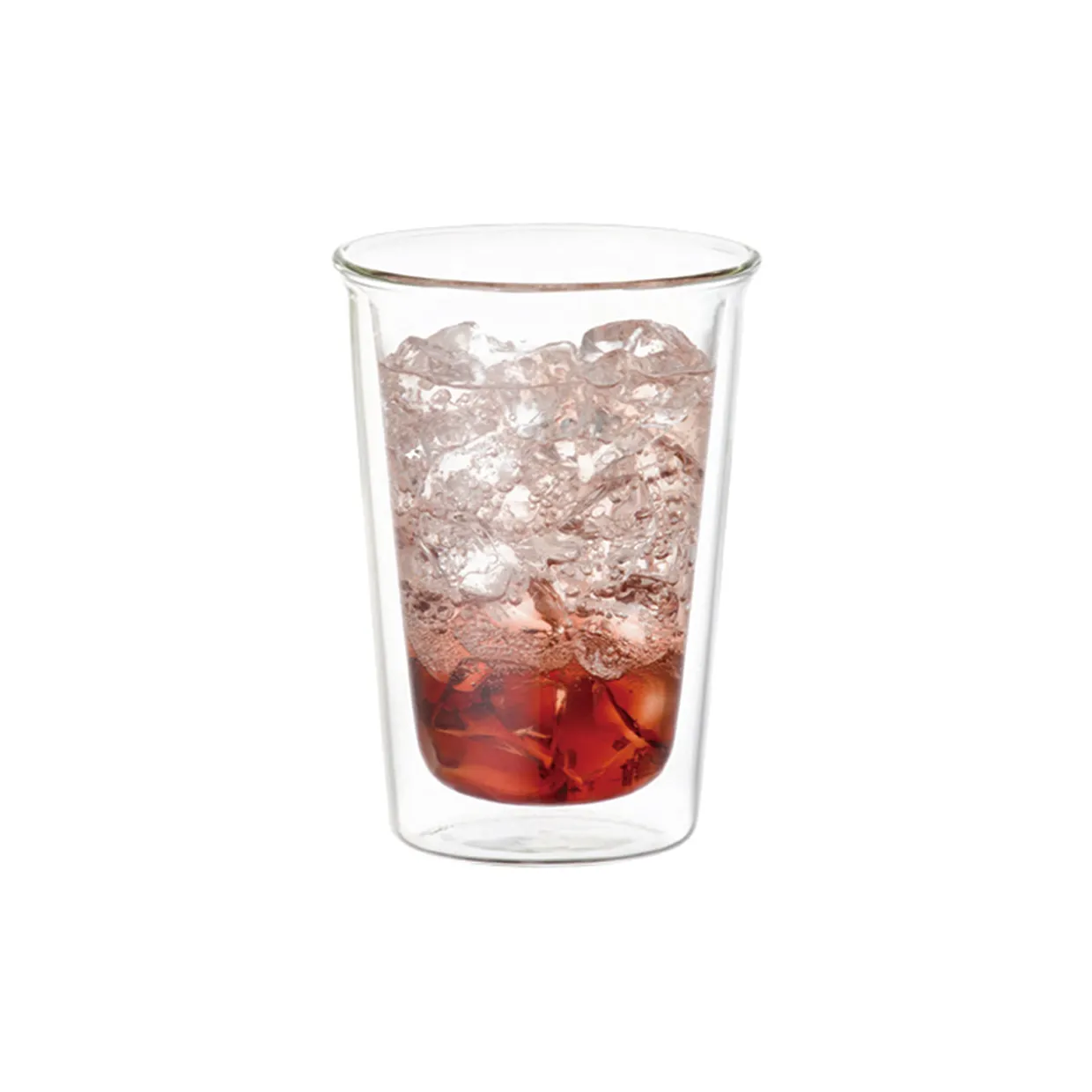 Cast Double Wall Cocktail Glass