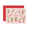 Cherries Thank You Greeting Card