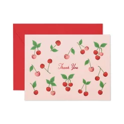 Cherries Thank You Greeting Card