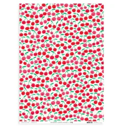Cherries Wrapping Sheet
