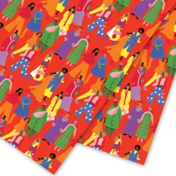 City Folk Wrapping Sheet