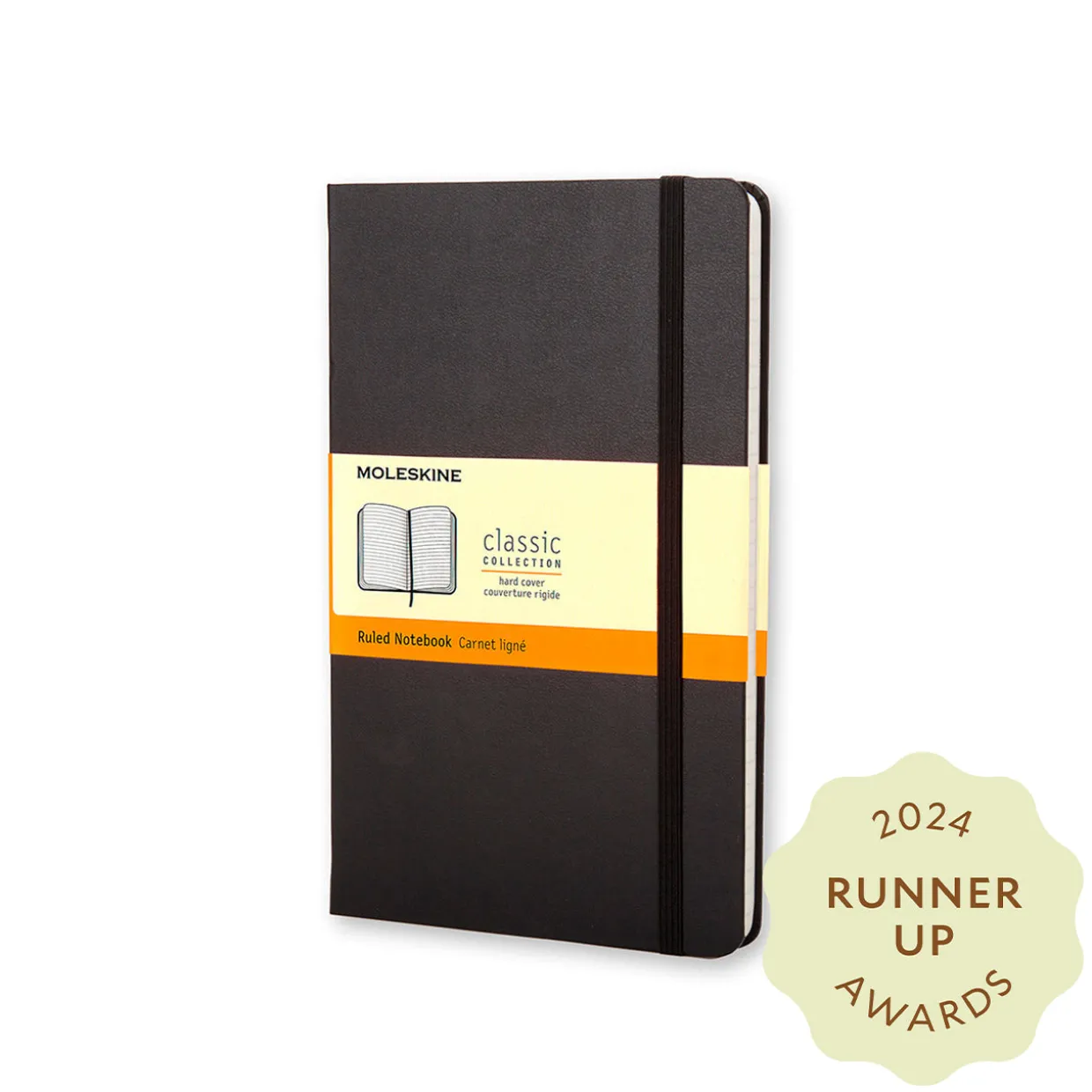 Classic Large Hard Cover Notebook