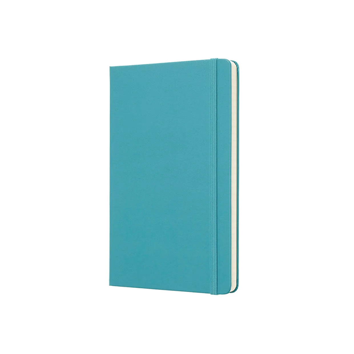 Classic Large Hard Cover Notebook Ruled Reef Blue