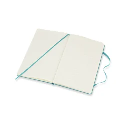 Classic Large Hard Cover Notebook Ruled Reef Blue