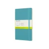 Classic Large Soft Cover Notebook Plain Reef Blue