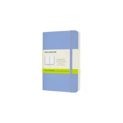 Classic Pocket Soft Cover Notebook Plain Hydrangea Blue