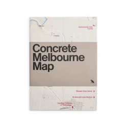 Concrete Melbourne Map