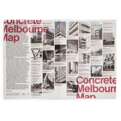 Concrete Melbourne Map