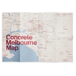 Concrete Melbourne Map