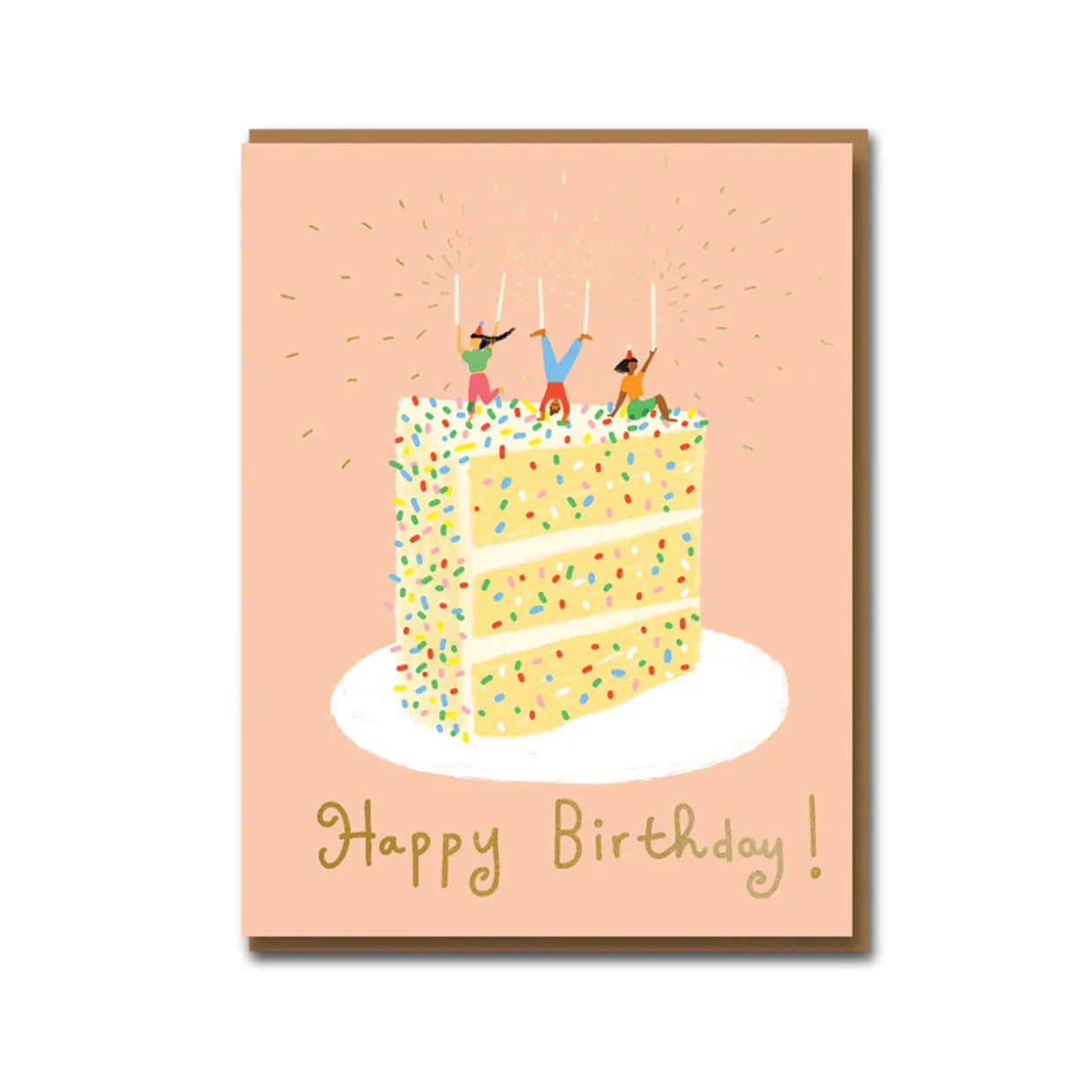 Confetti Cake Greeting Card