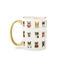Cool Cats Porcelain Mug