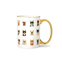 Cool Cats Porcelain Mug