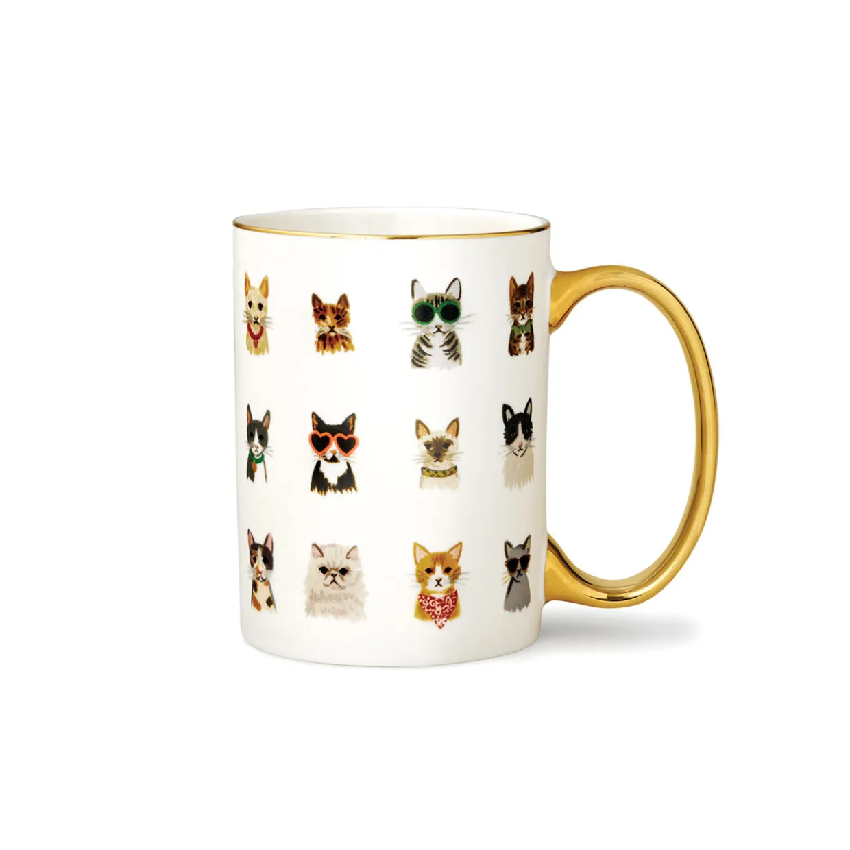 Cool Cats Porcelain Mug