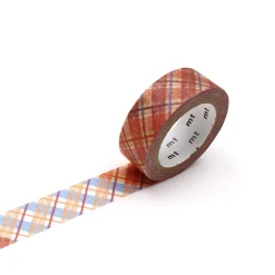 Crayon Check Washi Tape Single Roll