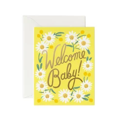 Daisy Baby Greeting Card