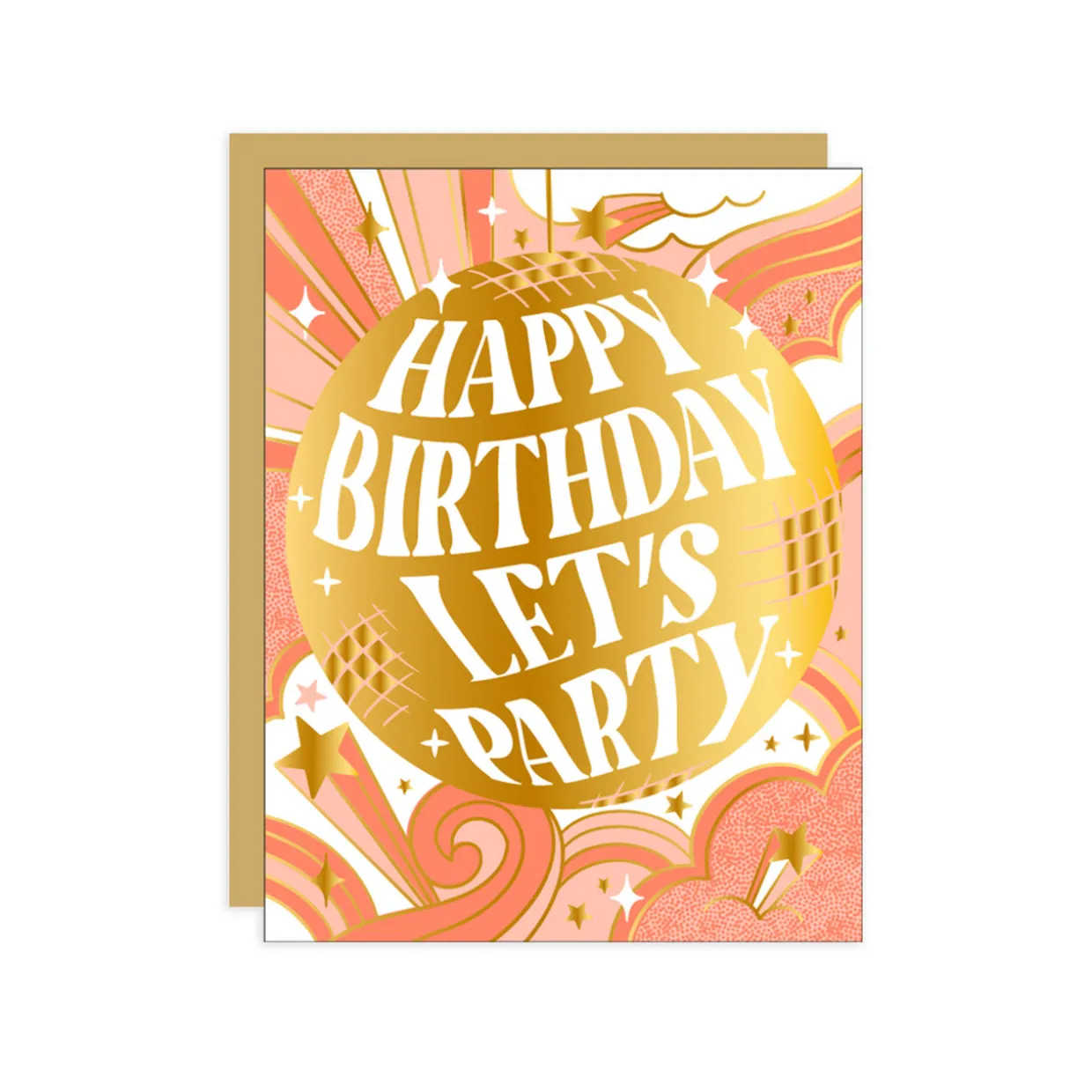 Disco Ball Greeting Card