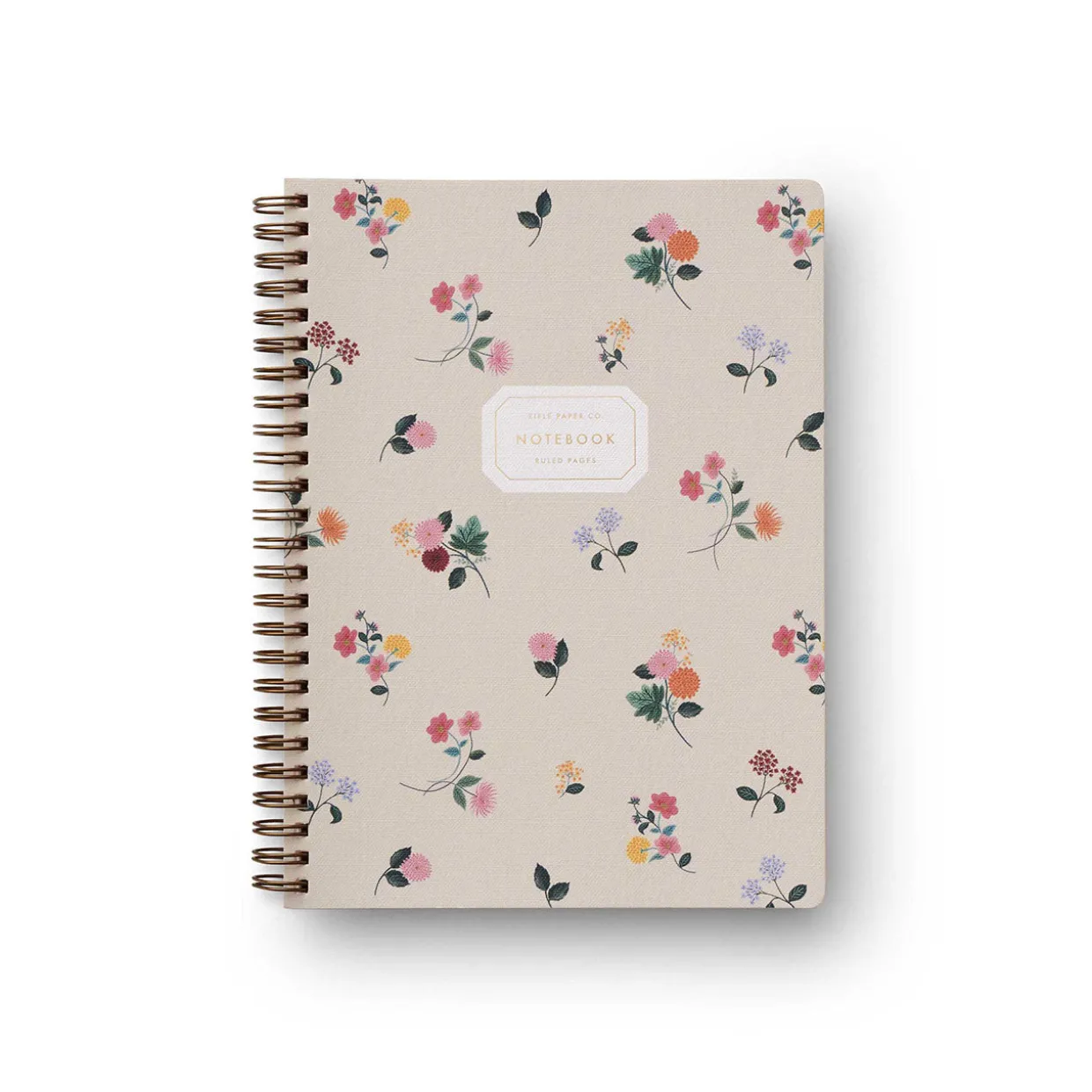 Ditsy Dahlia Spiral Notebook